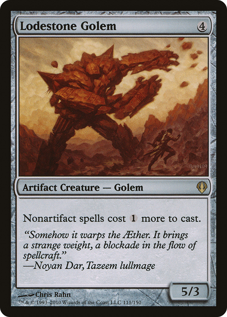 Lodestone Golem [Archenemy]-1
