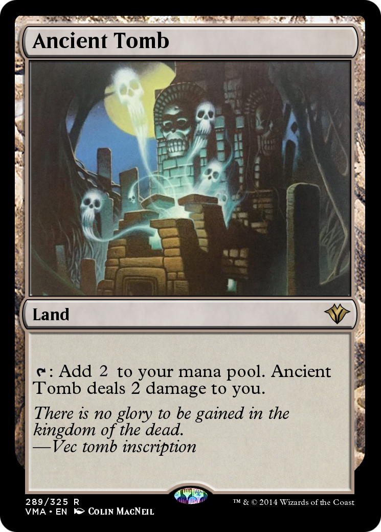 Ancient Tomb (VMA-289) - Vintage Masters Foil-1