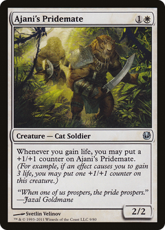 Ajani's Pridemate [Duel Decks: Ajani vs. Nicol Bolas]-1