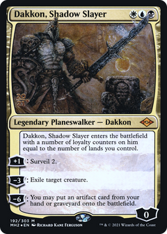 Dakkon, Shadow Slayer [Modern Horizons 2 Prerelease Promos]-1