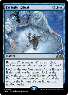 Farsight Ritual (Promo Pack) [Wilds of Eldraine Promos]-1