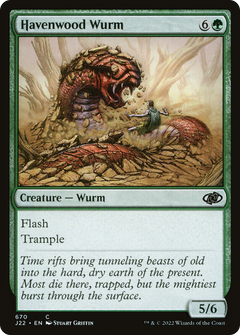 Havenwood Wurm [Jumpstart 2022]-1