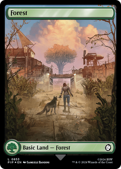 Forest (0853) (Surge Foil) [Fallout]-1