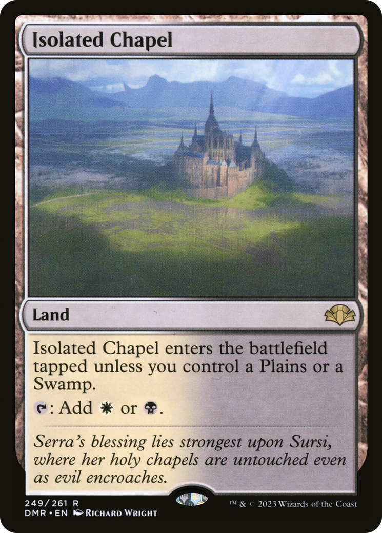 Isolated Chapel [Dominaria Remastered]-1