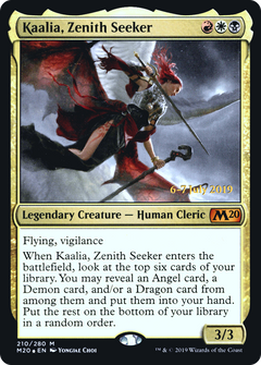Kaalia, Zenith Seeker [Core Set 2020 Prerelease Promos]-1