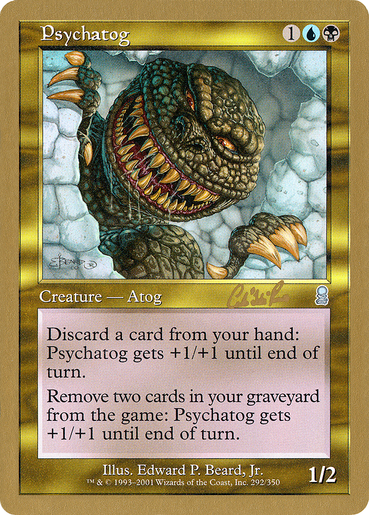 Psychatog - 2002 Carlos Romao (ODY) (WCD-) - World Championship Decks 2002-1