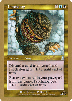 Psychatog - 2002 Carlos Romao (ODY) (WCD-) - World Championship Decks 2002-1