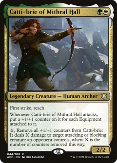 Catti-brie of Mithral Hall [Dungeons & Dragons: Adventures in the Forgotten Realms Commander]-1