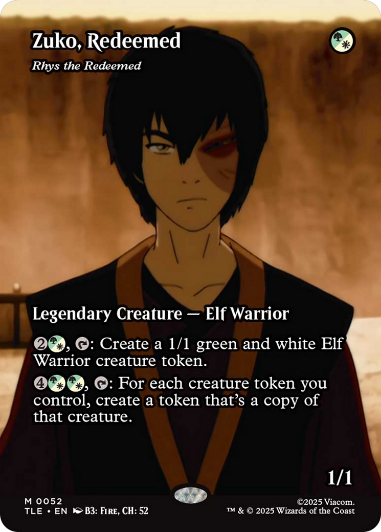 Zuko, Redeemed - Rhys the Redeemed (Borderless) [Avatar: The Last Airbender: Eternal-Legal]-1