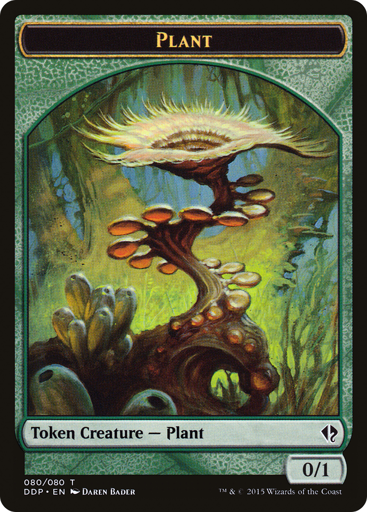 Plant Token [Duel Decks: Zendikar vs. Eldrazi]-1