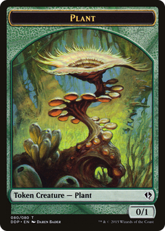 Plant Token [Duel Decks: Zendikar vs. Eldrazi]-1