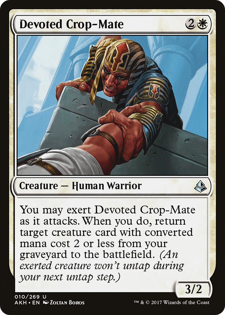 Devoted Crop-Mate [Amonkhet]-1