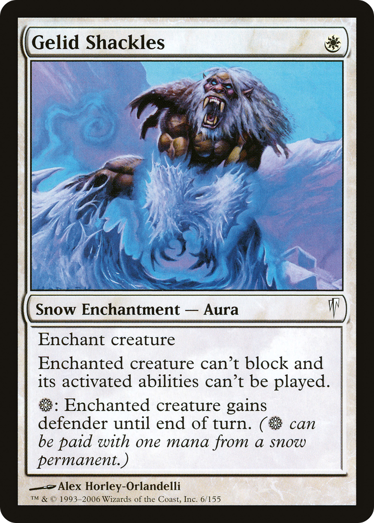 Gelid Shackles [Coldsnap]-1