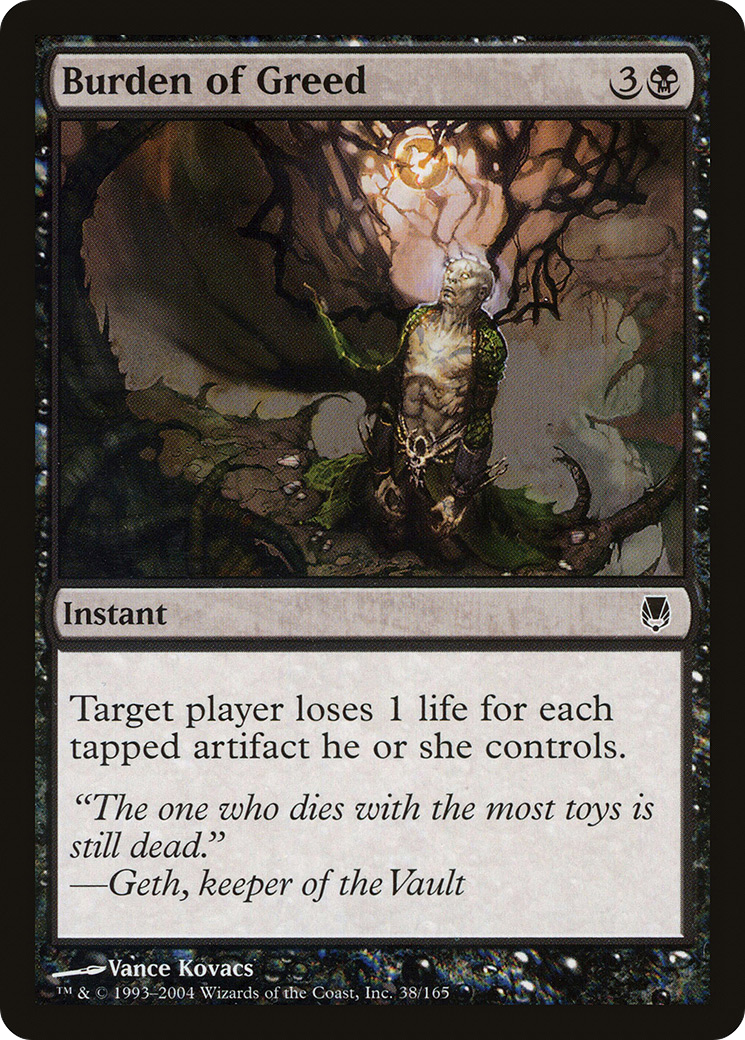 Burden of Greed [Darksteel]-1