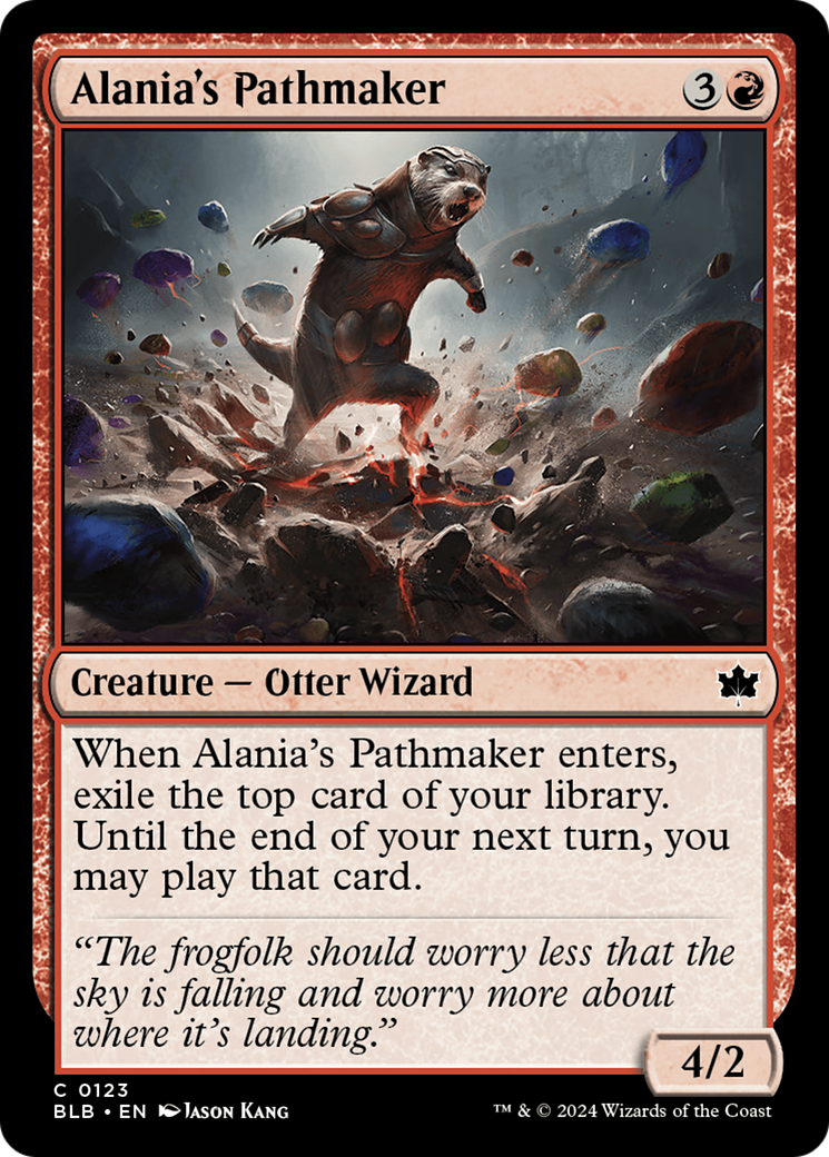 Alania's Pathmaker [Bloomburrow]-1