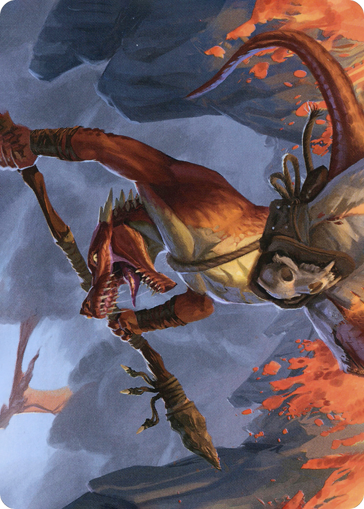 Minion of the Mighty // Kobold (AAFR-022) - Adventures in the Forgotten Realms Art Series (Borderless) Foil-3