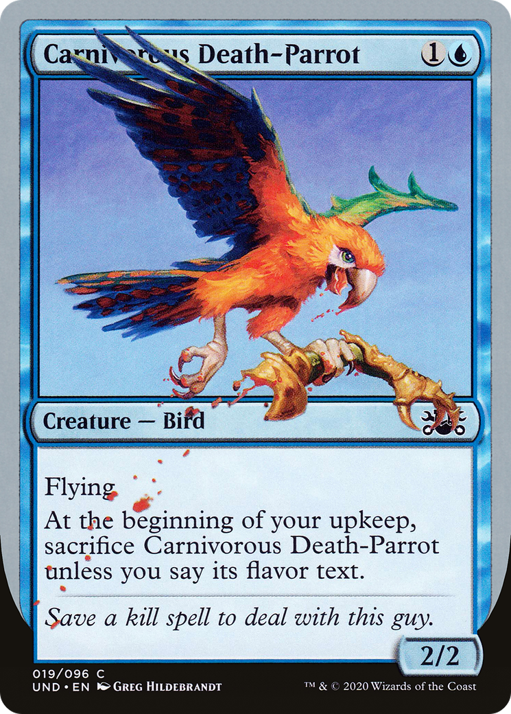 Carnivorous Death-Parrot [Unsanctioned]-1