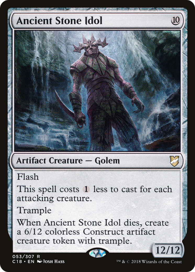 Ancient Stone Idol [Commander 2018]-1