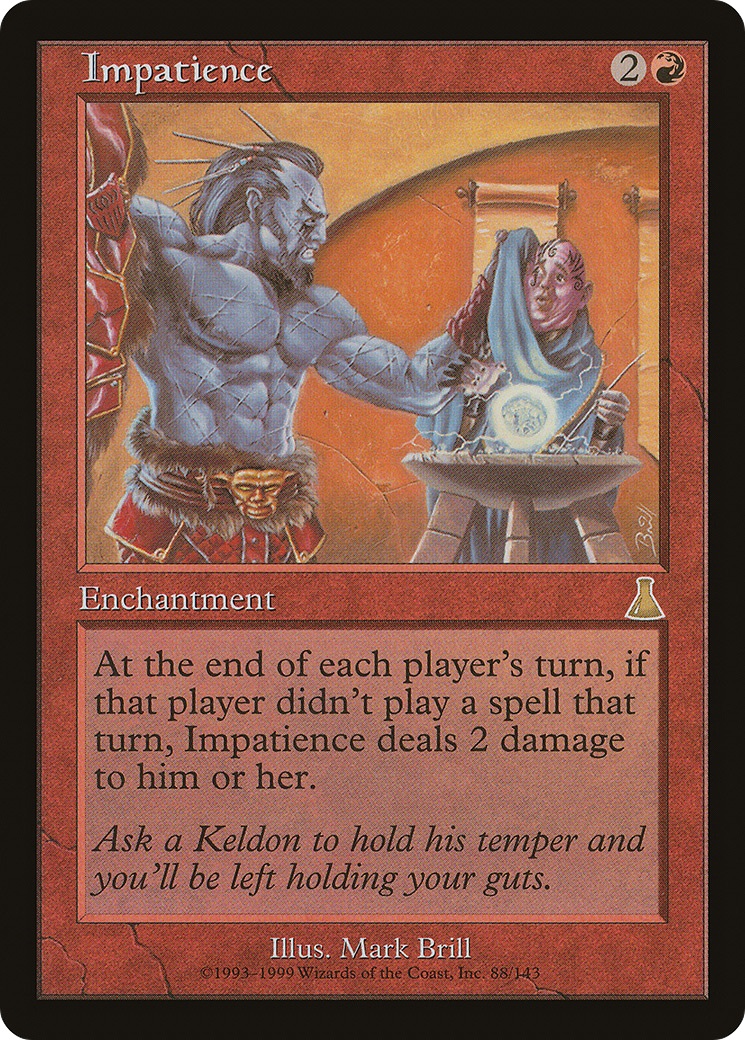 Impatience [Urza's Destiny]-1