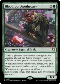 Bloodroot Apothecary [Bloomburrow Commander]-1