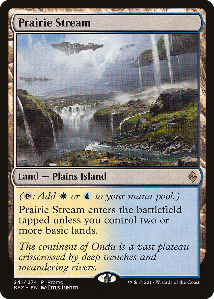 Prairie Stream (Promo) [Standard Showdown Promos]-1
