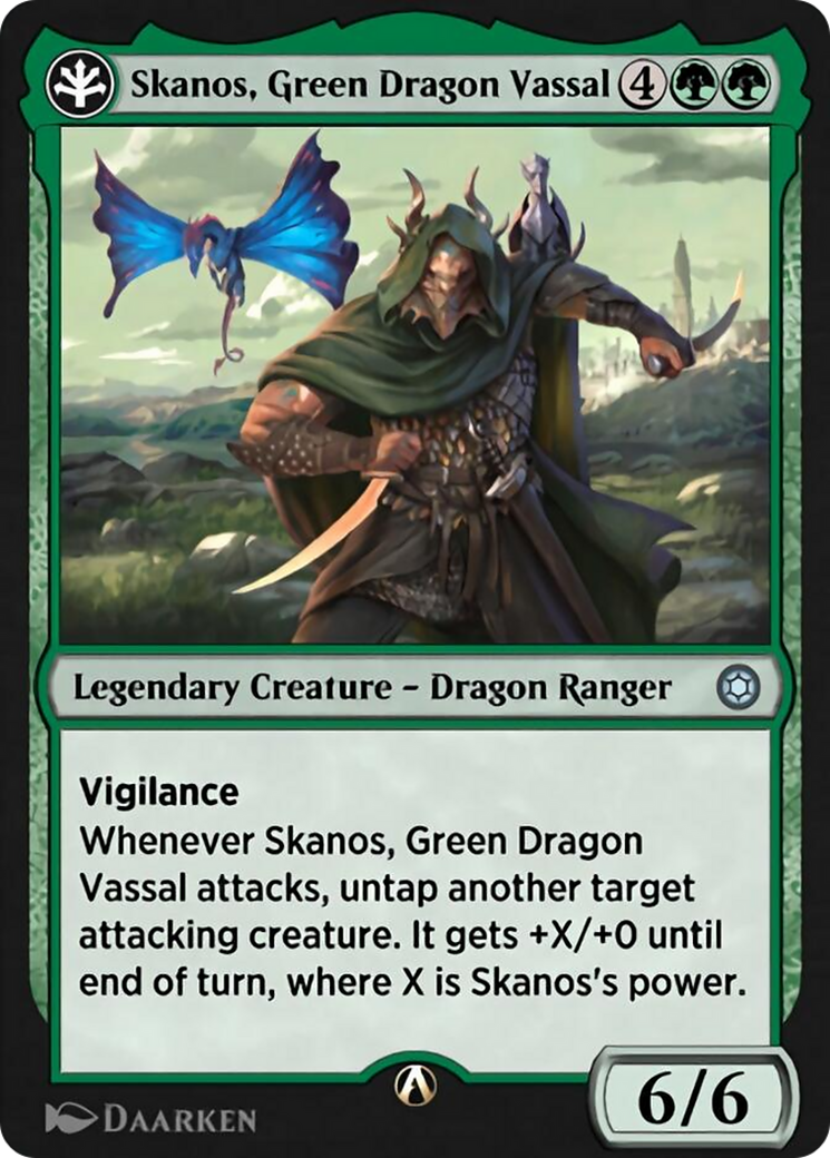Skanos, Green Dragon Vassal (HBG-18G) - Alchemy Horizons: Baldur's Gate-1