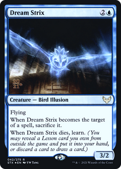 Dream Strix [Strixhaven: School of Mages Prerelease Promos]-1