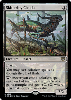 Skittering Cicada [Commander Masters]-1