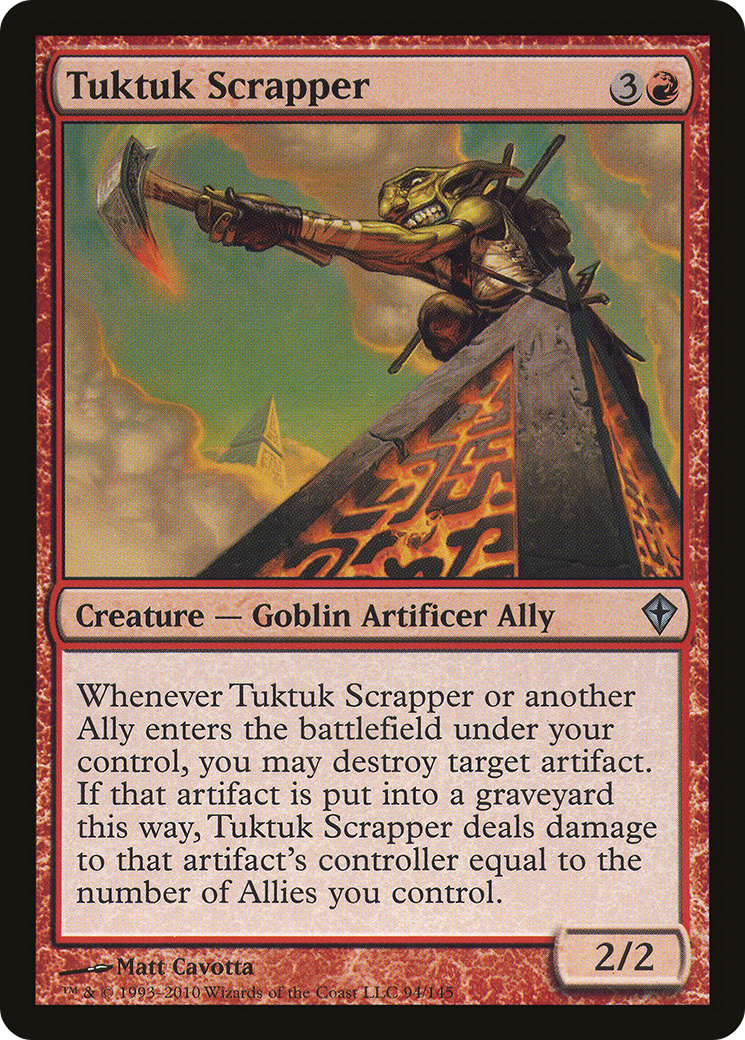 Tuktuk Scrapper (WWK-094) - Worldwake Foil-1