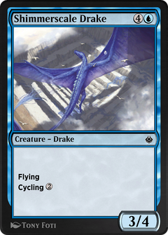 Shimmerscale Drake (AKR-078) - Amonkhet Remastered-1