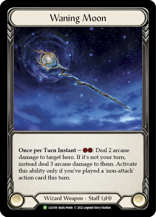 Waning Moon [LGS109] (Promo)  Cold Foil-1