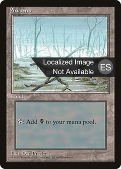 Swamp (A) [Fourth Edition (Foreign Black Border)]-1
