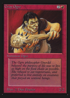Gray Ogre (IE) (IED-) - Intl. Collectors' Edition-1
