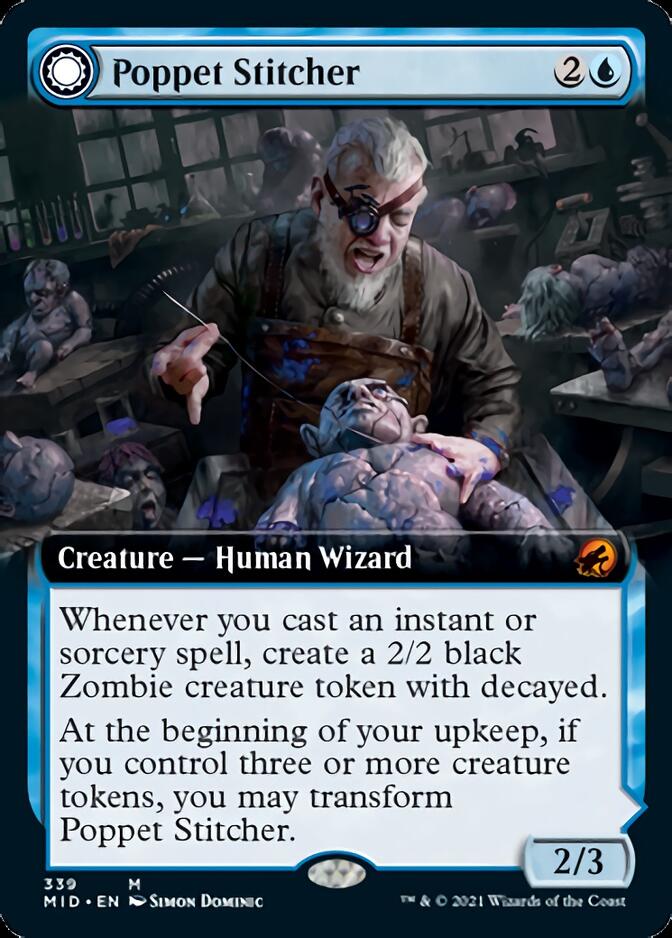 Poppet Stitcher // Poppet Factory (Extended Art) [Innistrad: Midnight Hunt]-1