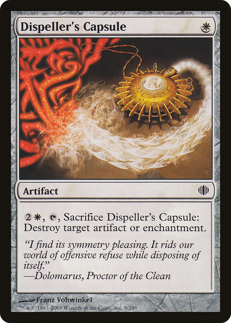 Dispeller's Capsule [Shards of Alara]-1