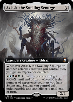 Azlask, the Swelling Scourge (Extended Art) [Modern Horizons 3 Commander]-1