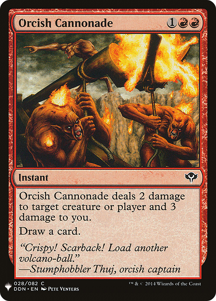 Orcish Cannonade [Mystery Booster]-1