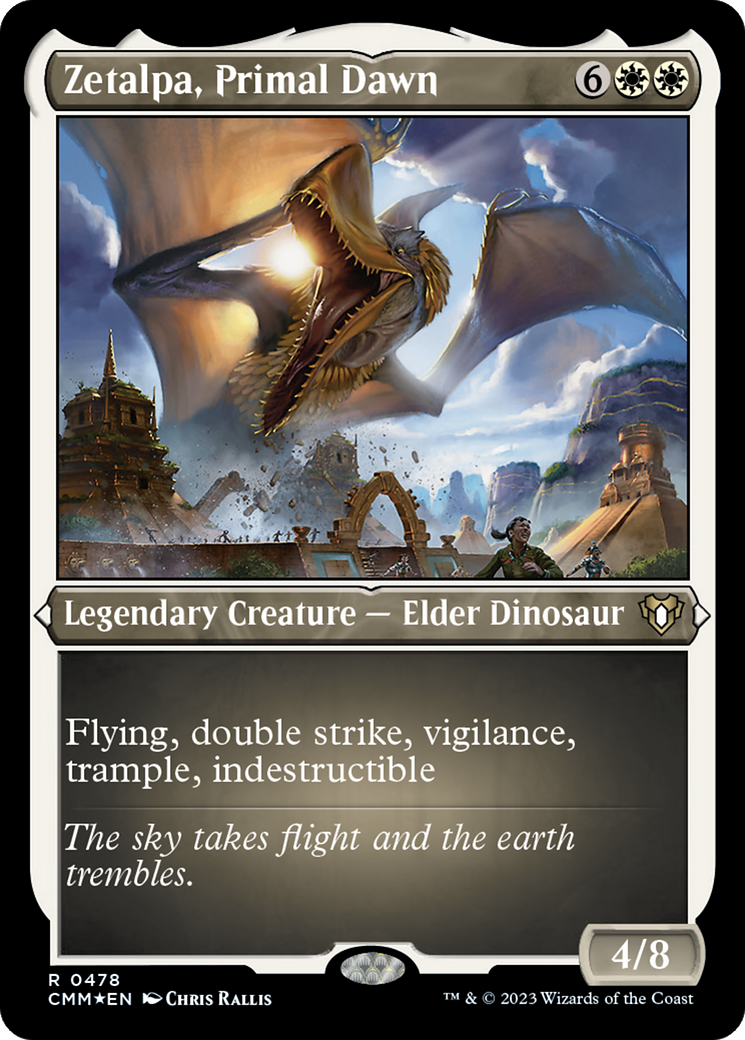 Zetalpa, Primal Dawn (CMM-478) - Commander Masters Etched Foil-1