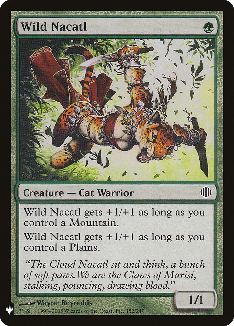 Wild Nacatl (LIST-ALA-152) - The List-1