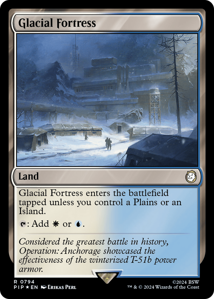 Glacial Fortress (Surge Foil) [Fallout]-1