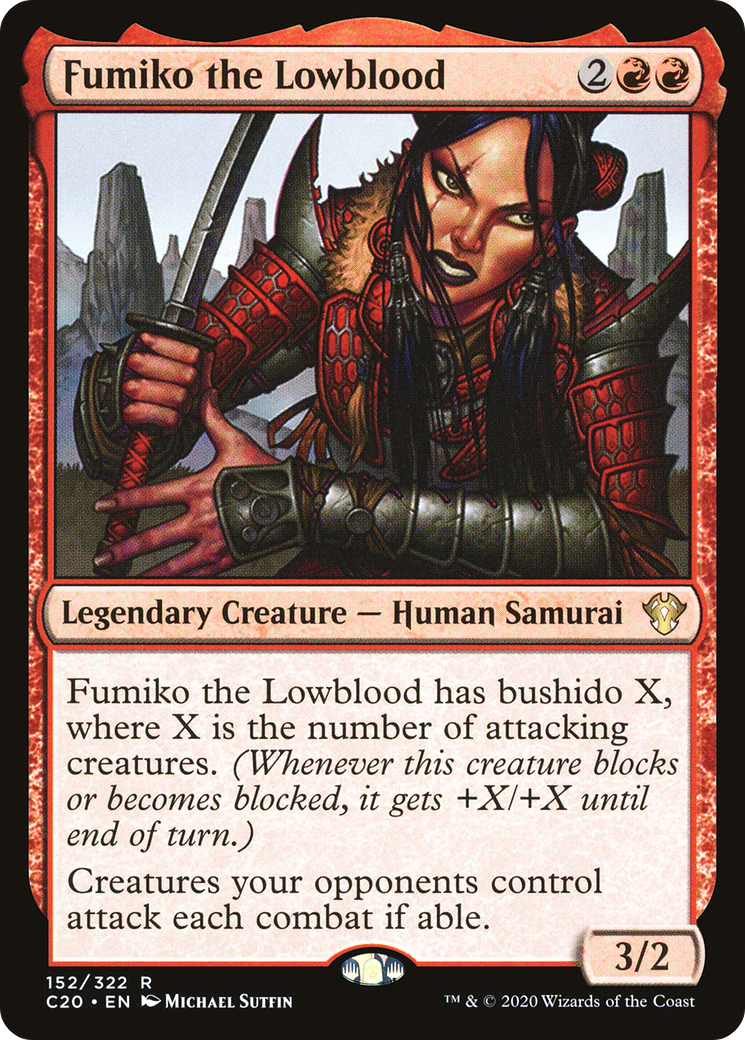 Fumiko the Lowblood [Commander 2020]-1