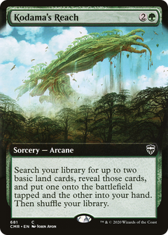 Kodama's Reach (Extended Art) [Commander Legends]-1