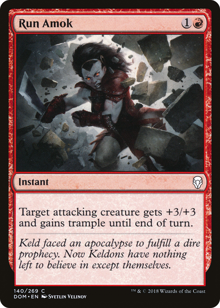 Run Amok [Dominaria]-1