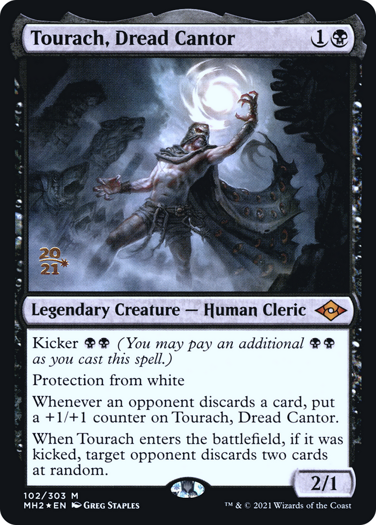 Tourach, Dread Cantor [Modern Horizons 2 Prerelease Promos]-1