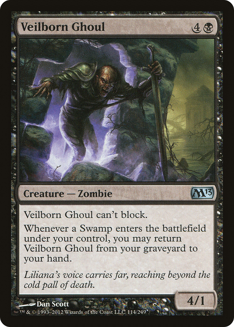 Veilborn Ghoul (M13-114) - Magic 2013-1