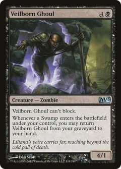Veilborn Ghoul (M13-114) - Magic 2013 Foil-1