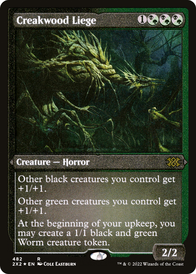 Creakwood Liege (Foil Etched) [Double Masters 2022]-1