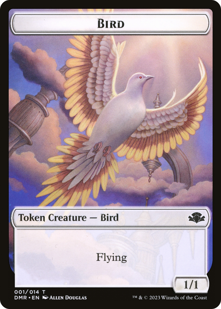 Bird (TDMR-001) - Dominaria Remastered Tokens Foil-1