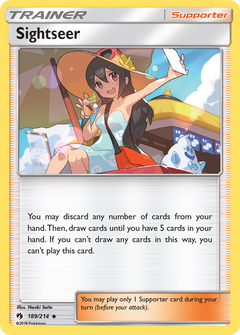 Sightseer (189/214) [Sun & Moon: Lost Thunder]-1