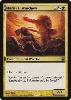 Marisi's Twinclaws [Duel Decks: Ajani vs. Nicol Bolas]-1
